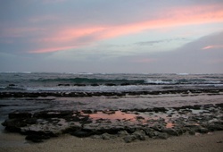 one week retreat sunset